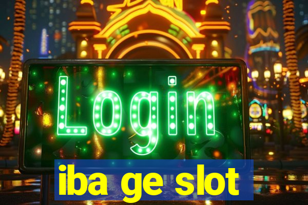 iba ge slot