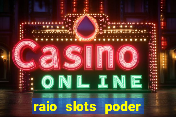 raio slots poder de zeus