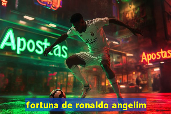 fortuna de ronaldo angelim