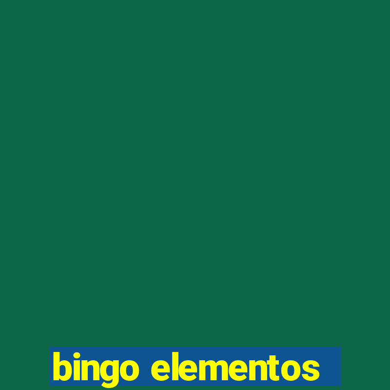 bingo elementos