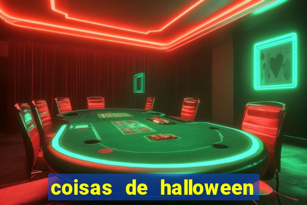 coisas de halloween com l