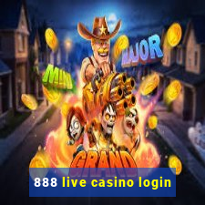 888 live casino login