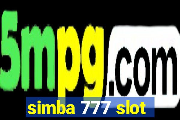 simba 777 slot