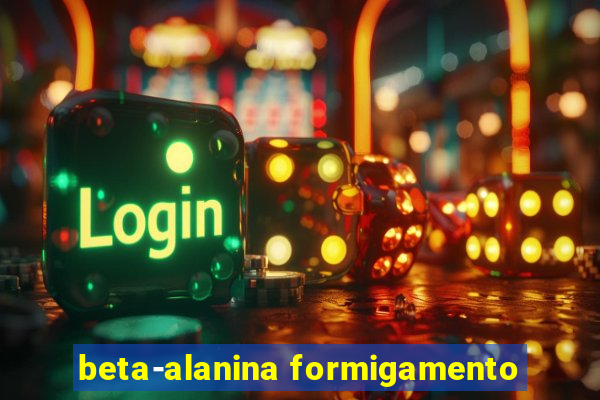 beta-alanina formigamento