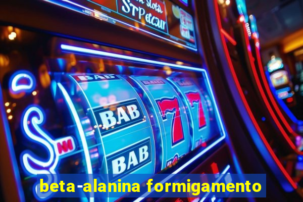 beta-alanina formigamento