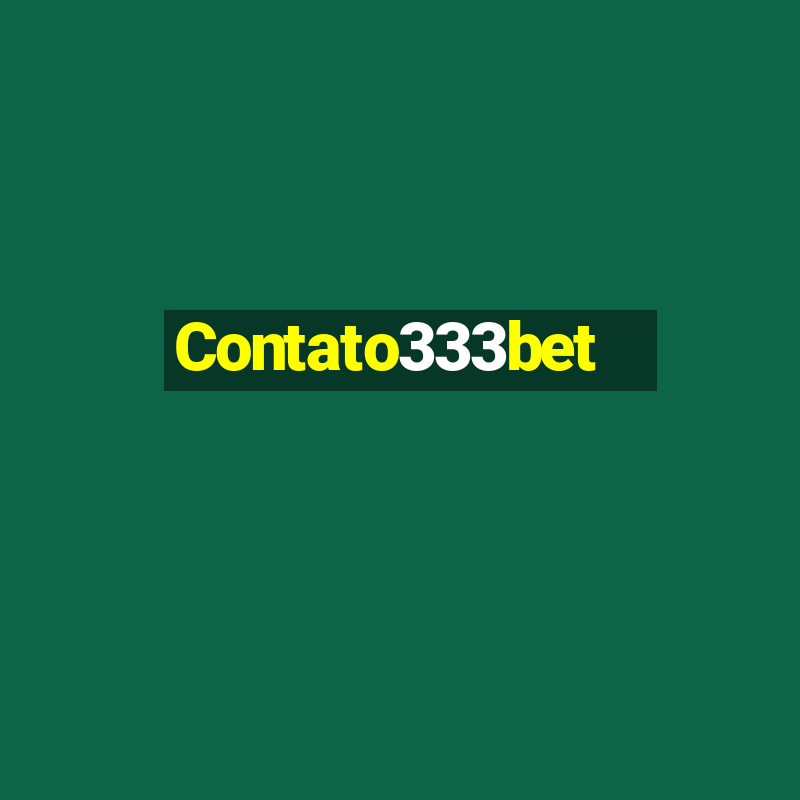 Contato333bet