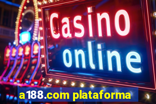 a188.com plataforma