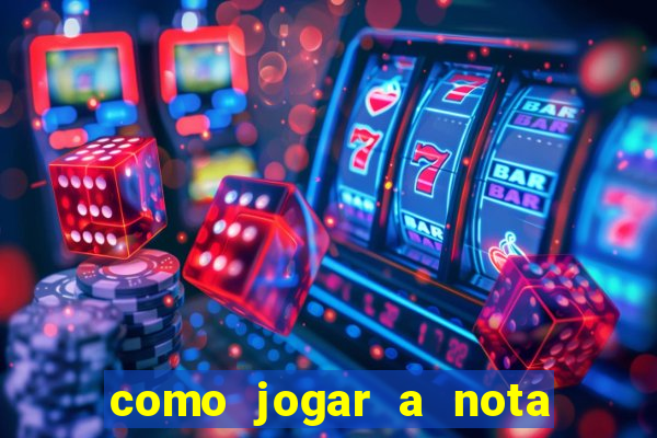 como jogar a nota do enem