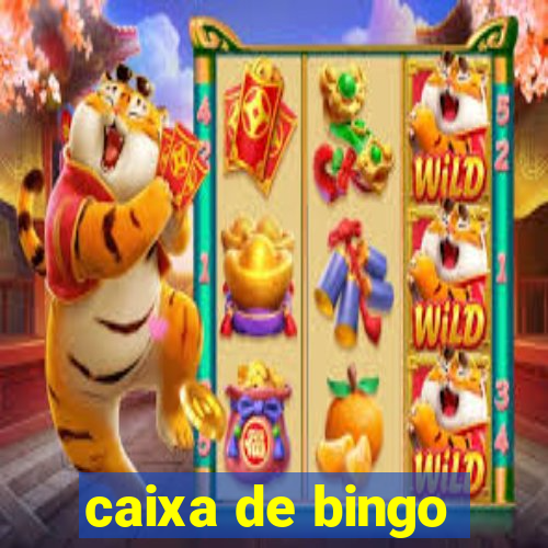 caixa de bingo