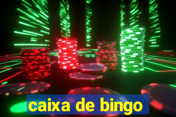 caixa de bingo