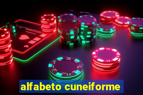 alfabeto cuneiforme