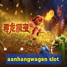 aanhangwagen slot