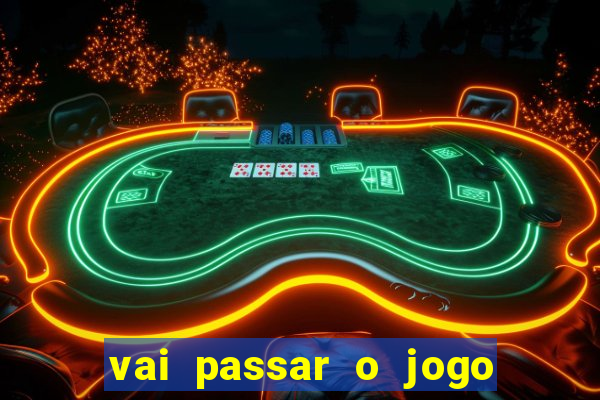 vai passar o jogo do s?o paulo