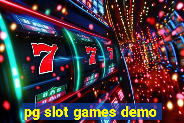 pg slot games demo