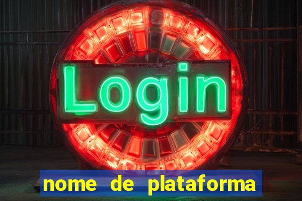 nome de plataforma de jogos