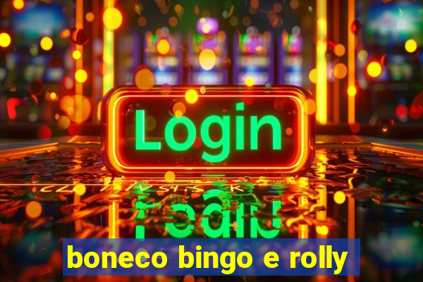 boneco bingo e rolly