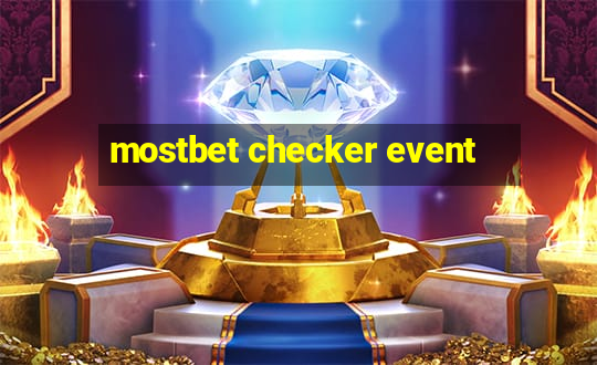 mostbet checker event