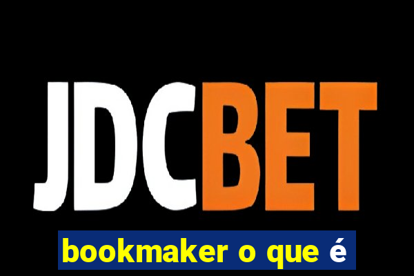 bookmaker o que é