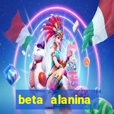 beta alanina aumenta a pressao