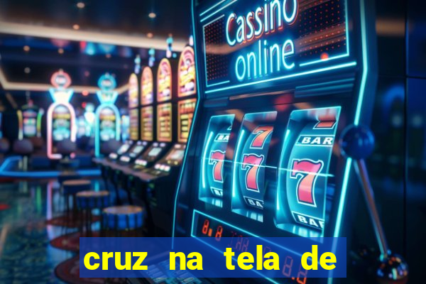 cruz na tela de cruz das