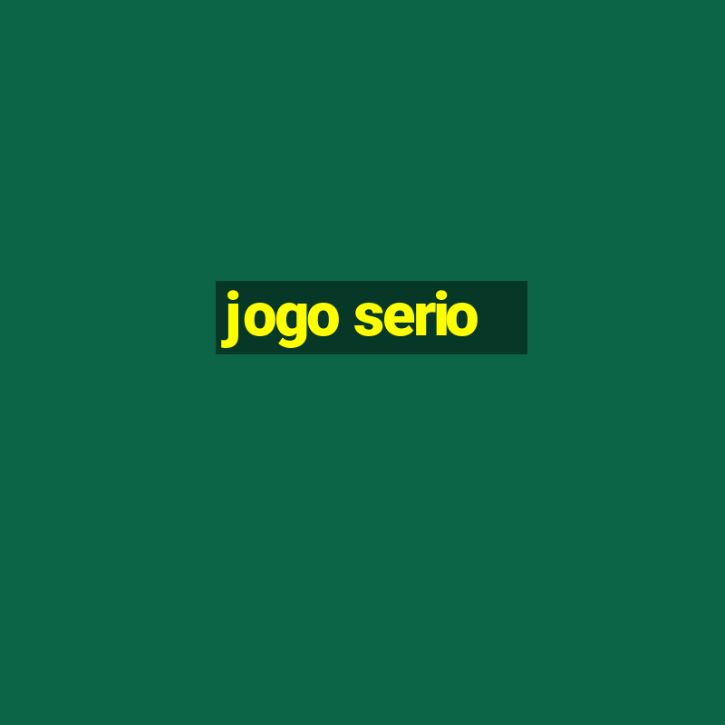 jogo serio