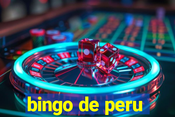 bingo de peru