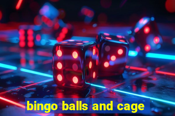 bingo balls and cage