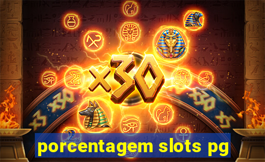 porcentagem slots pg