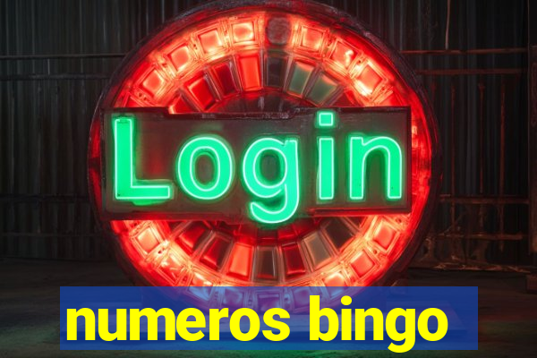 numeros bingo