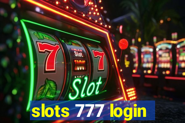 slots 777 login