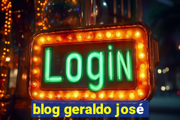 blog geraldo josé