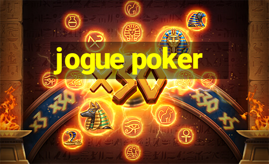 jogue poker