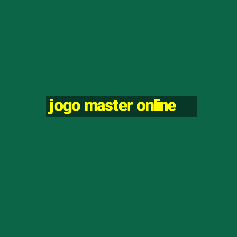 jogo master online