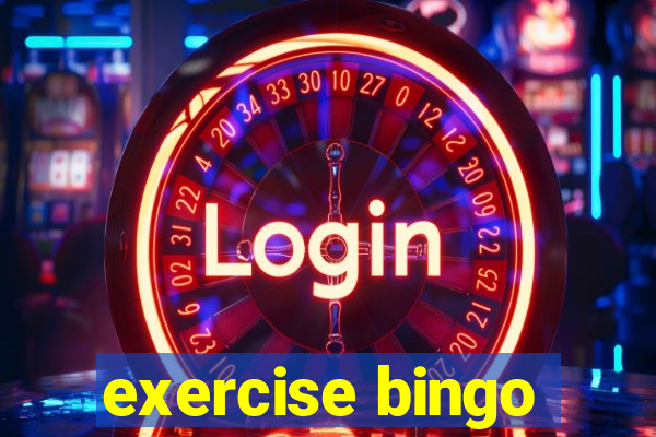 exercise bingo