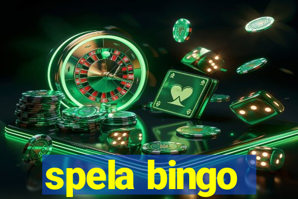 spela bingo