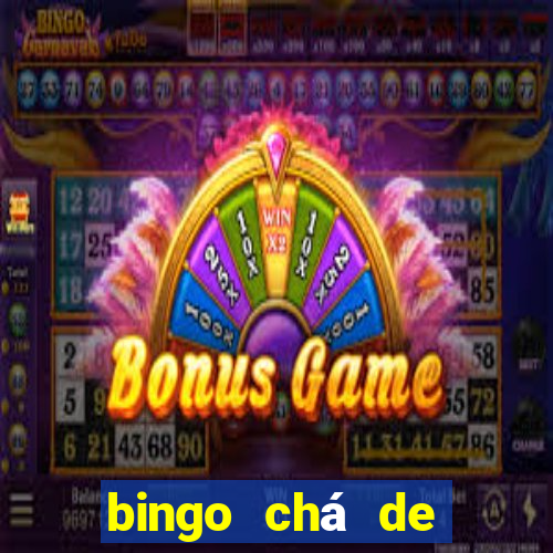 bingo chá de revela??o para imprimir