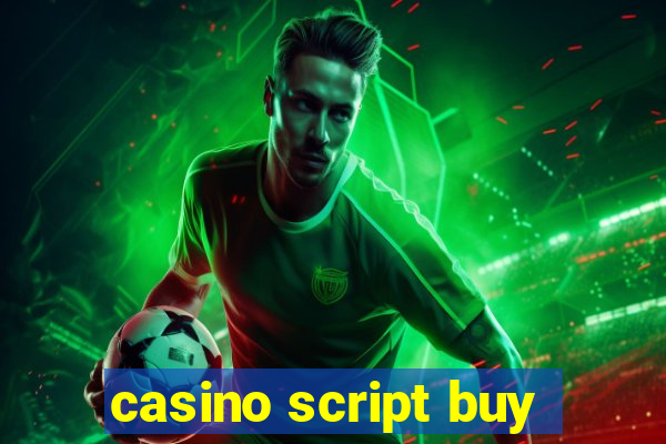 casino script buy