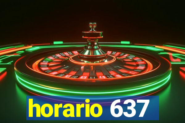 horario 637