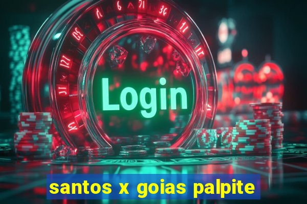 santos x goias palpite