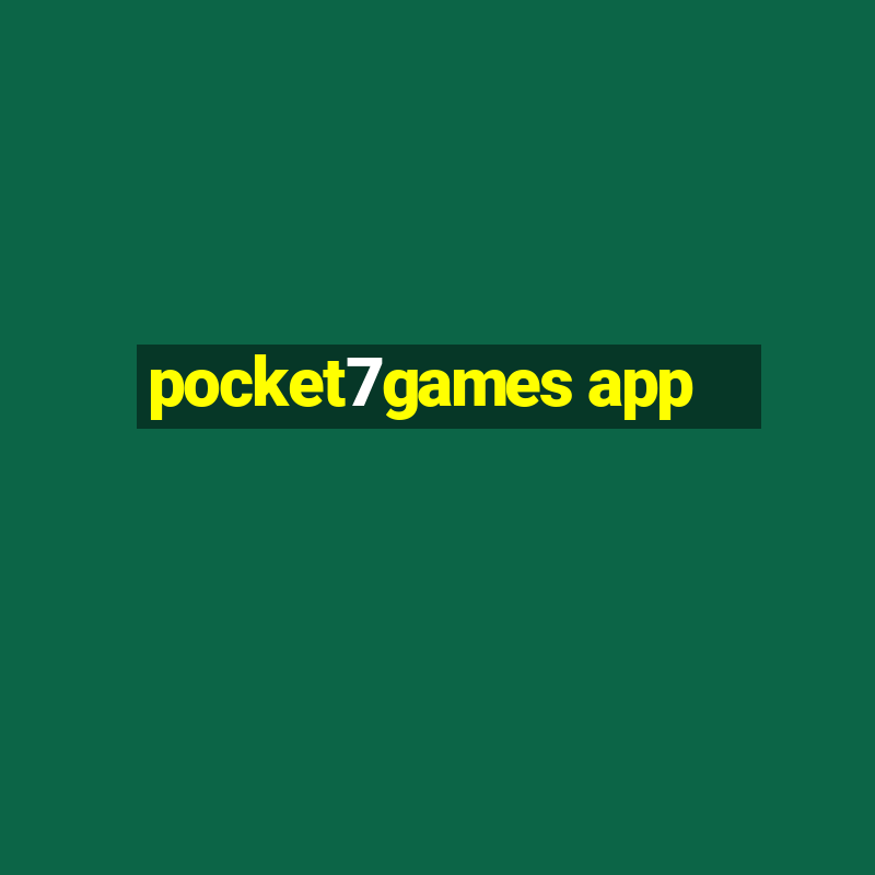 pocket7games app