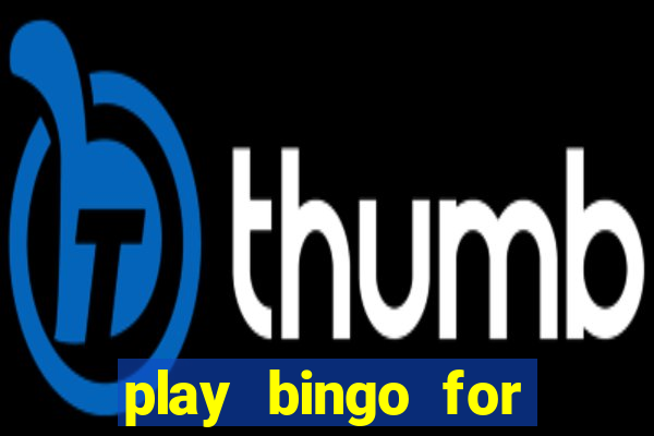 play bingo for money online