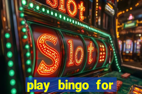 play bingo for money online