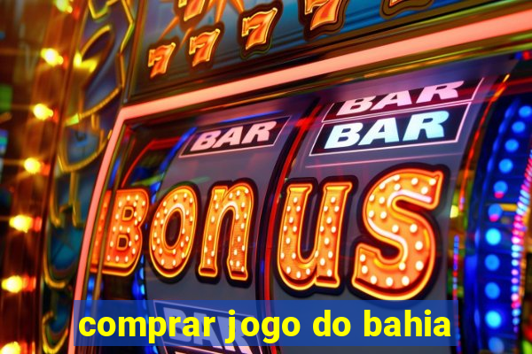 comprar jogo do bahia