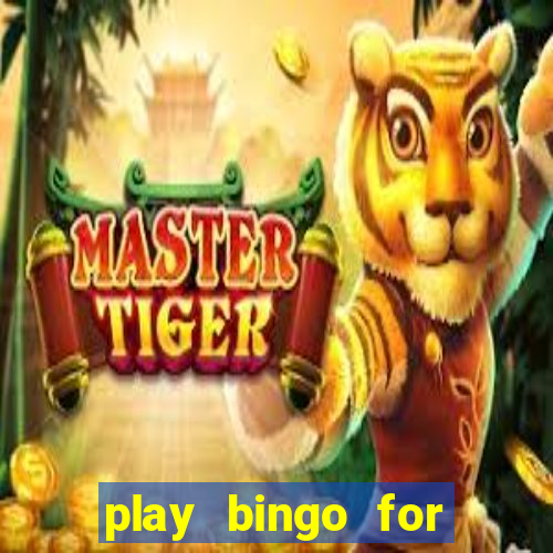 play bingo for free win real money