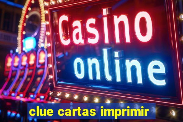 clue cartas imprimir