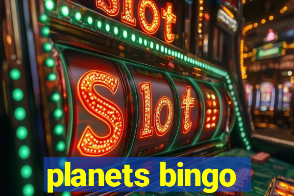 planets bingo