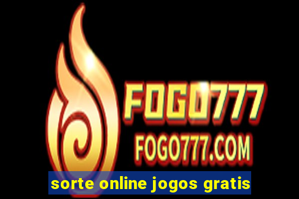 sorte online jogos gratis