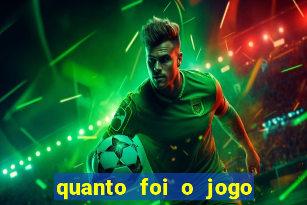 quanto foi o jogo do paisandu