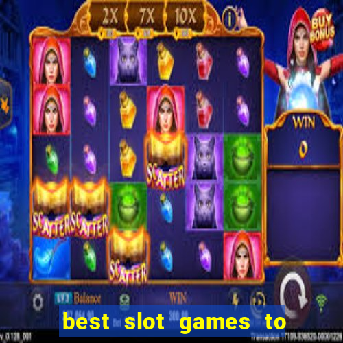 best slot games to win money