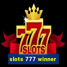 slots 777 winner